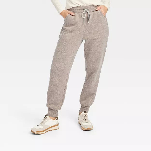 Women's High-Rise Fleece Jogger Pants - Universal Thread™ | Target