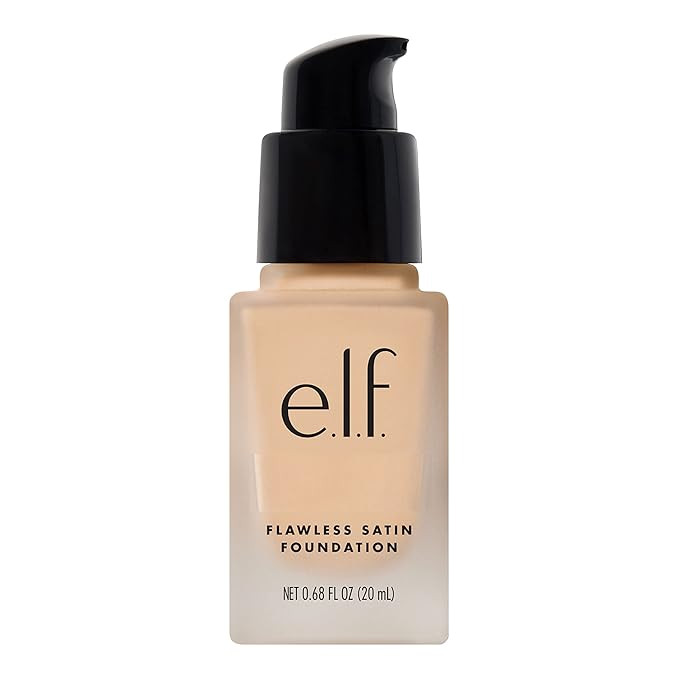 e.l.f. Flawless Finish Foundation, Lightweight & Medium Coverage, Semi-Matte Finish, Light Ivory,... | Amazon (US)