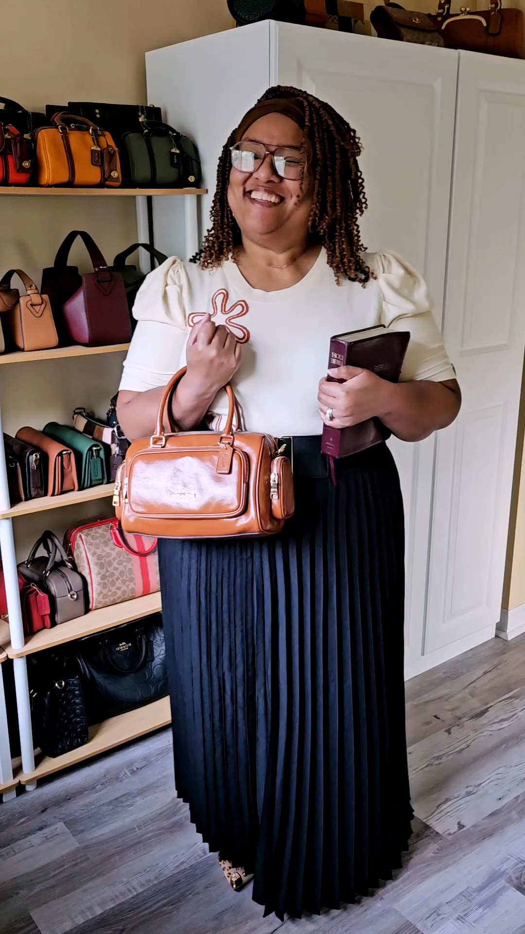 What I Wore to Church Today | Coach Rowan with Pockets, Amazon Top & Shoes

#LTKPlusSize #LTKootd