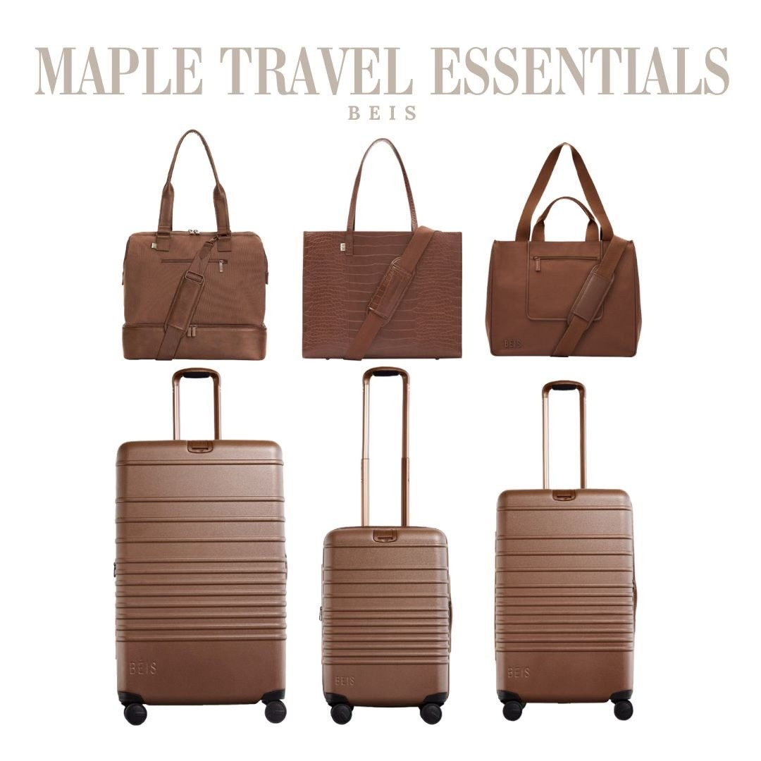 The maple colored BÉIS collection might be one of my favorites yet. This neutral shade feels timeless, versatile, and an elevated classic for every trip.

#LTKTravel #LTKmomlife #LTKSaleAlert