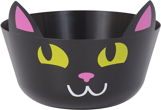 Amazon.com: Halloween Black Cat Candy Treat Punch Bowl : Pet Supplies | Amazon (US)