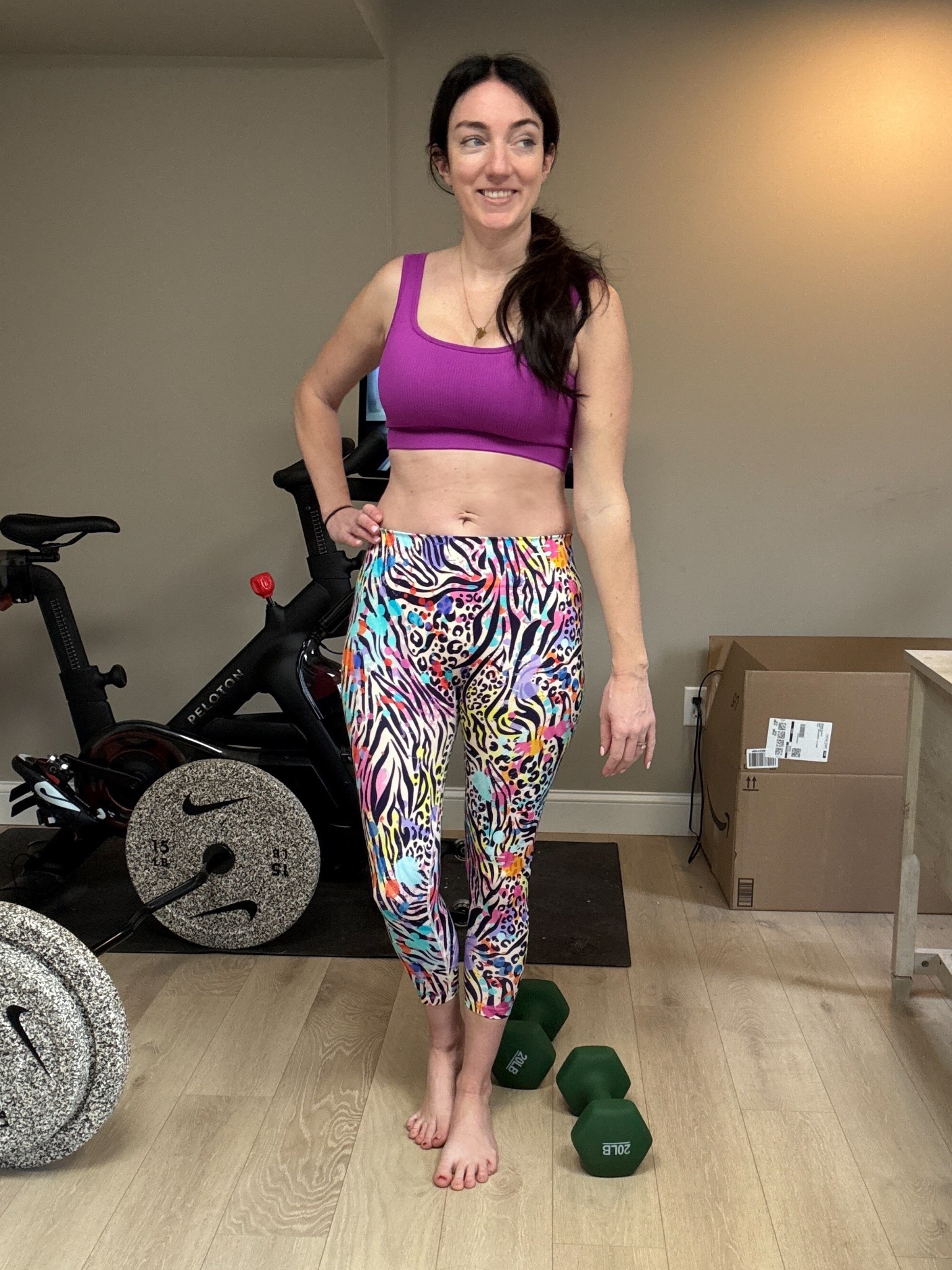 Women’s workout clothes. Bright fun colors. If in between sizes, size up in the pants  

#LTKOver40 #LTKFindsUnder50 #LTKActive