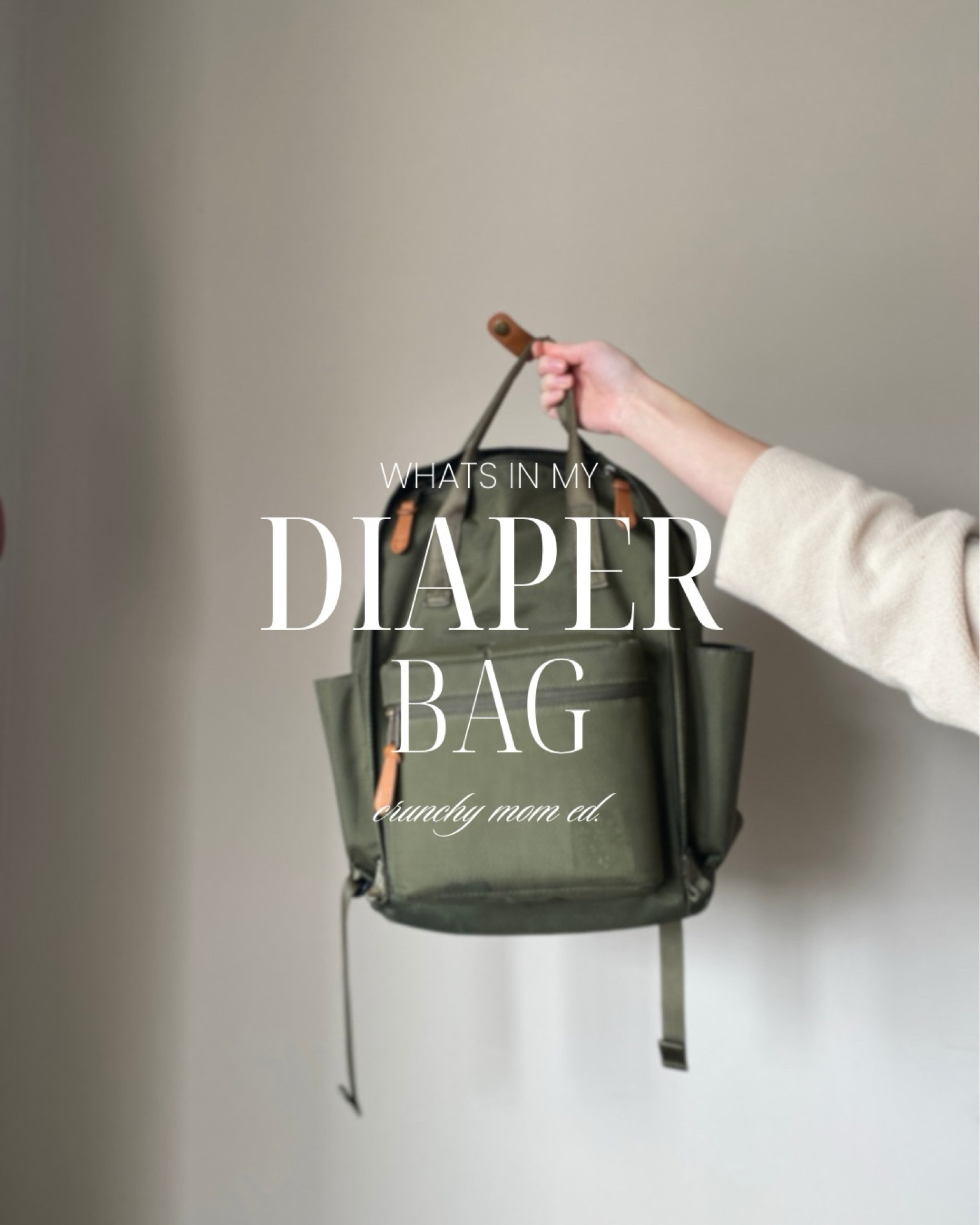 What’s in my diaper bag, crunchy(ish) mom edition 😘
Everything is linked in my LTK
.
.
.
#crunchymama #crunchymom #crunchymomma #crunchymoms #crunchymamas #nontoxicliving #nontoxichome #diaper #diaperbag #diaperbags 