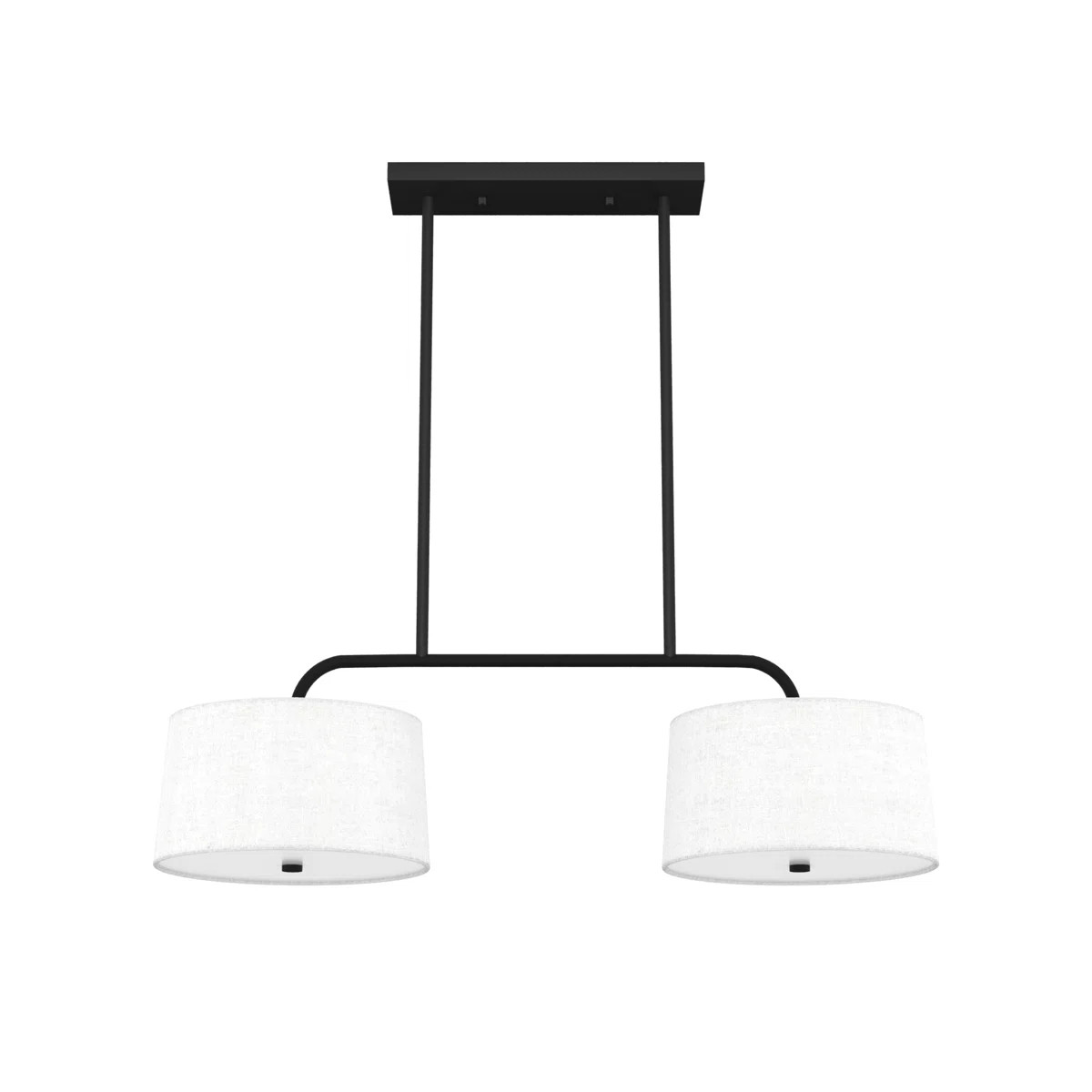 Cottage Hill 4 - Light Linear Shaded Drum Pendant | Wayfair North America