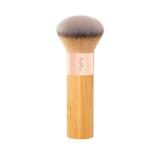 tarte the buffer airbrush finish foundation brush – Blending Brush for Cream, Liquid or Powder Makeup, Buildable Coverage & Seamless Application for Flawless Finish, Vegan & Cruelty-Free, full size | Amazon (US)
