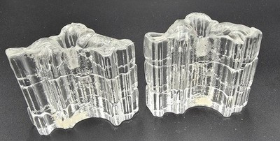 TWO MCM 3 1/2" ROSENTHAL Studio Line Inca Brutalist Candle Holder Melted  Icicle | eBay US