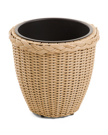 14.5in Braided Woven Outdoor Planter | Mother's Day Gifts | Marshalls | Marshalls