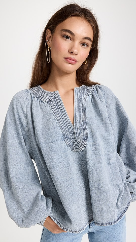 Closed Gathered Top | SHOPBOP | Shopbop