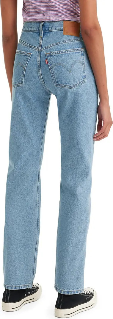 Levi's® 501® Distressed Button Fly Straight Leg Jeans | Nordstromrack | Nordstrom Rack