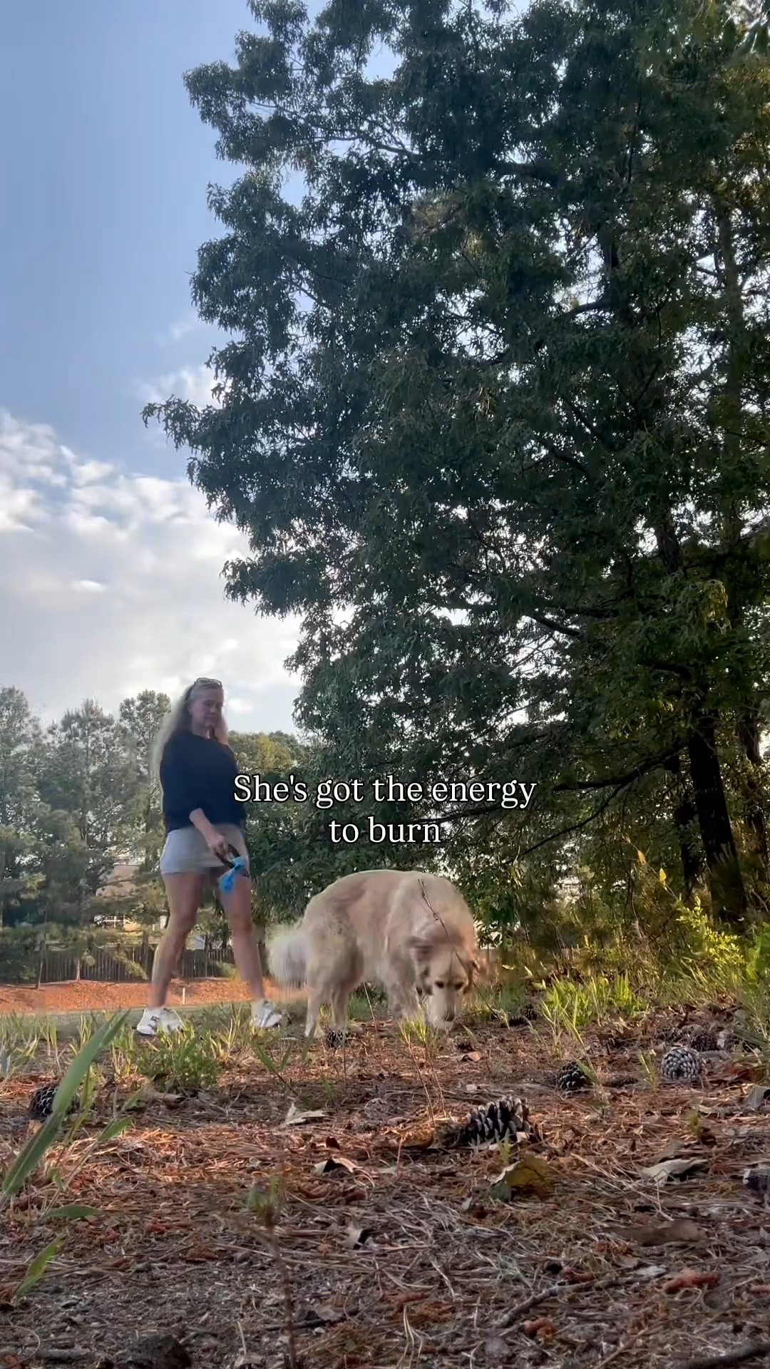 I didn’t realize my return to getting more active would include sweet Nora.   

#LTKvlog #LTKOver40 #LTKActive