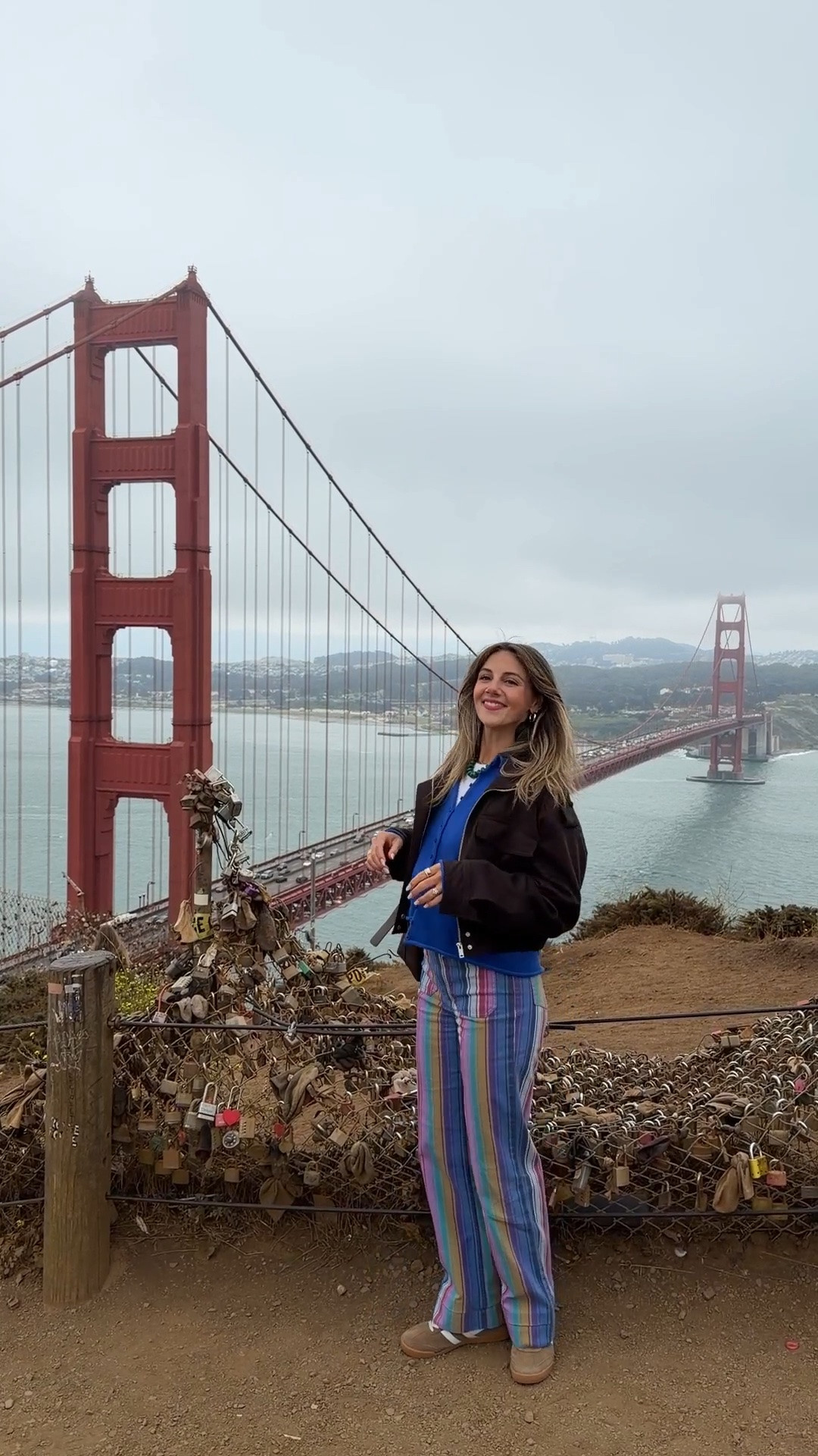 Day 1 in San Francisco! Was chilly and grey today. Glad I had these layers!