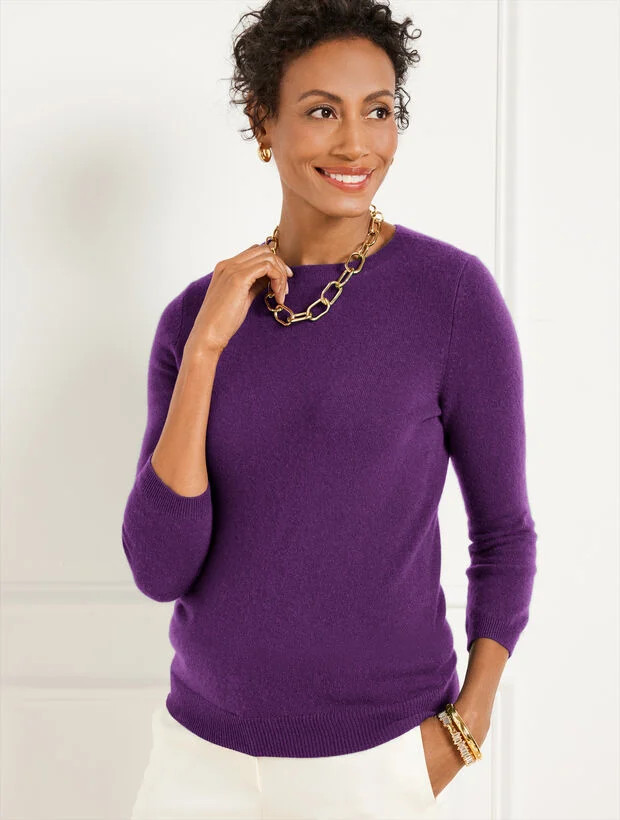 Audrey Cashmere Sweater | Talbots