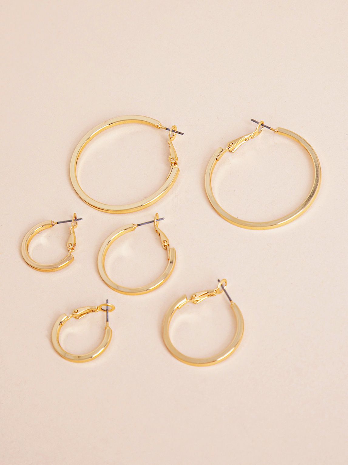 Trio Pack of Classic 14K Gold Hoops | Rickis | Ricki's