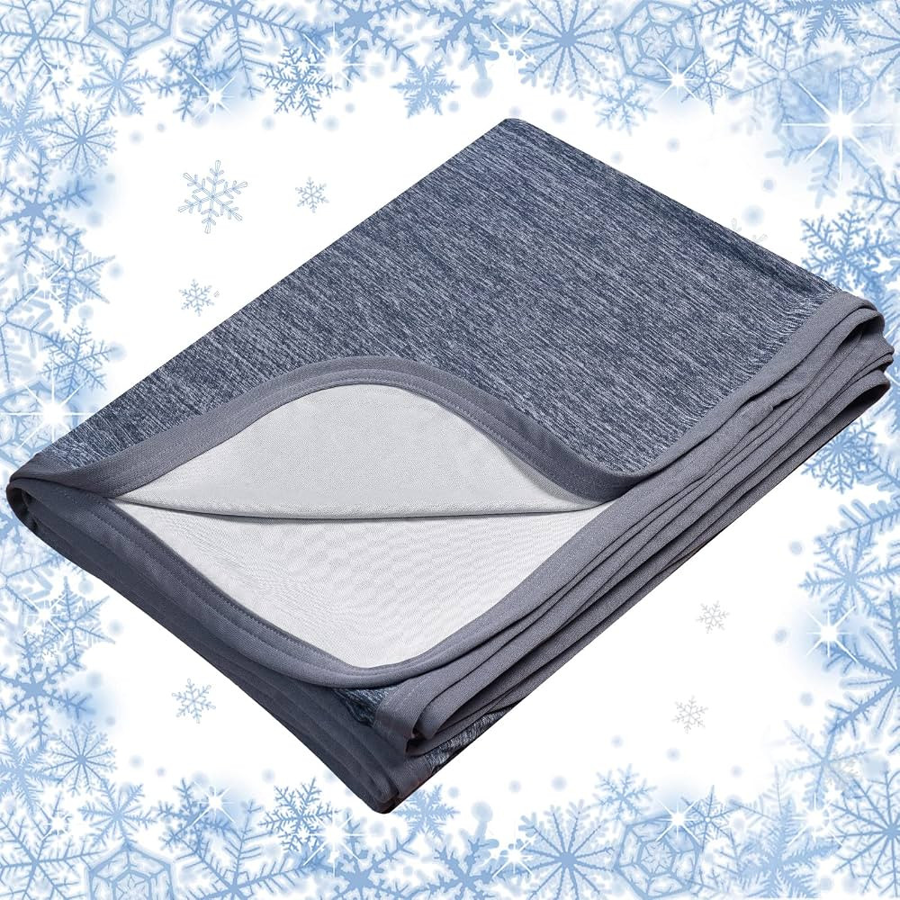 PHF Cooling Blanket for Hot Sleepers Queen Size, Arc-Chill Cool Blanket Absorbs Body Heat to Keep... | Amazon (US)