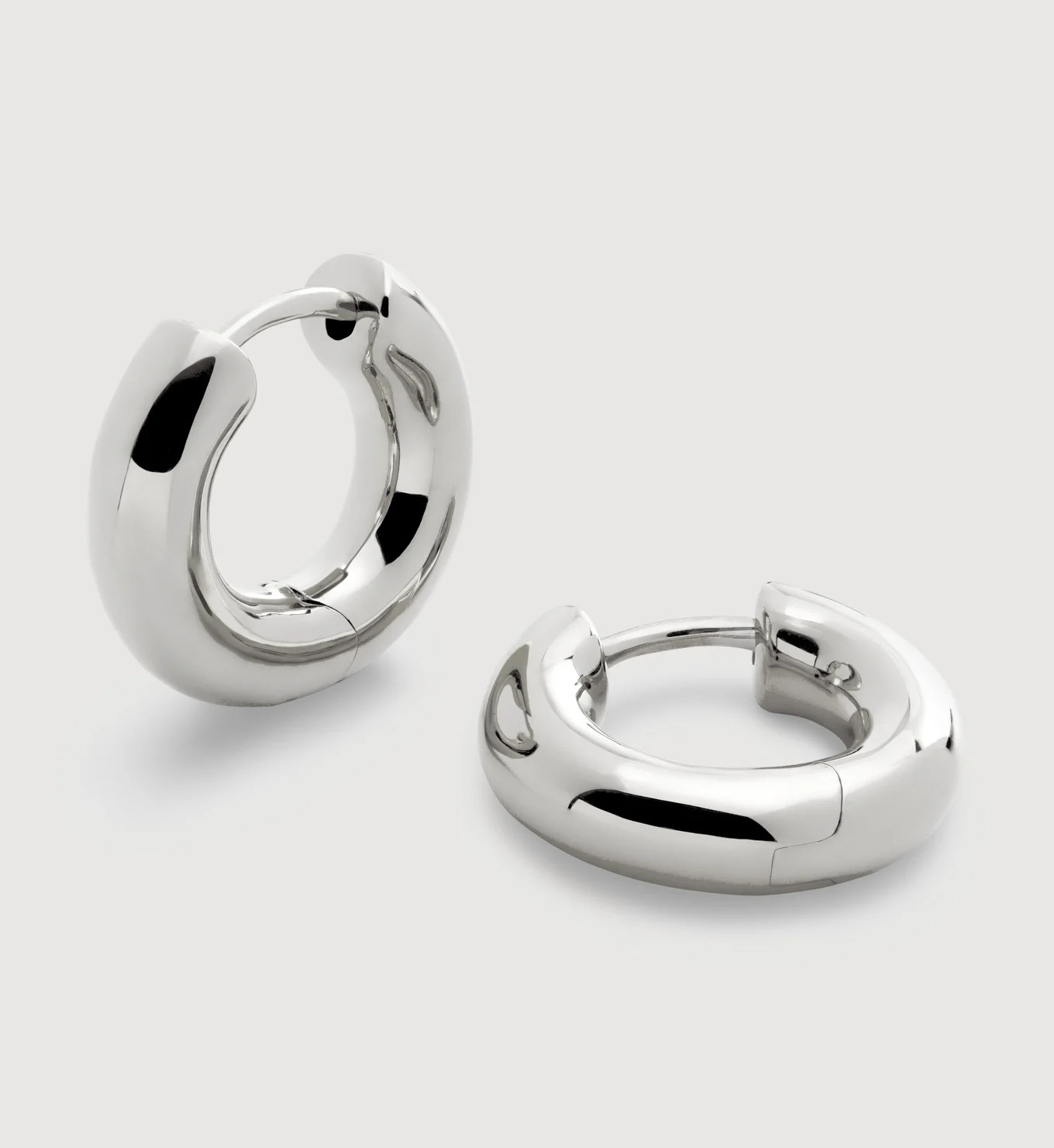 Click Huggie Earrings | Monica Vinader (US)
