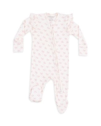 Angel Dear Girls' Ribbon Ruffle Footie - Baby  | Bloomingdale's Kids | Bloomingdale's (US)