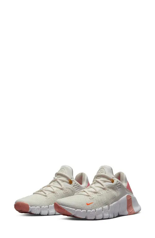 Nike Free Metcon 4 Training Shoe in Sail/Orange at Nordstrom, Size 12 | Nordstrom