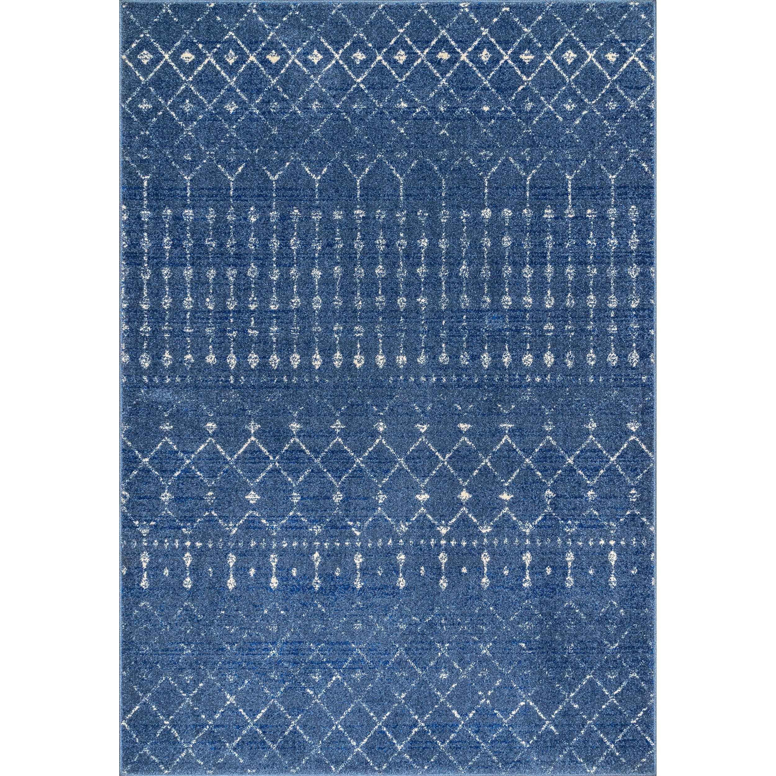 nuLOOM Moroccan Blythe Area Rug, 5' x 7' 5", Dark Blue | Walmart (US)