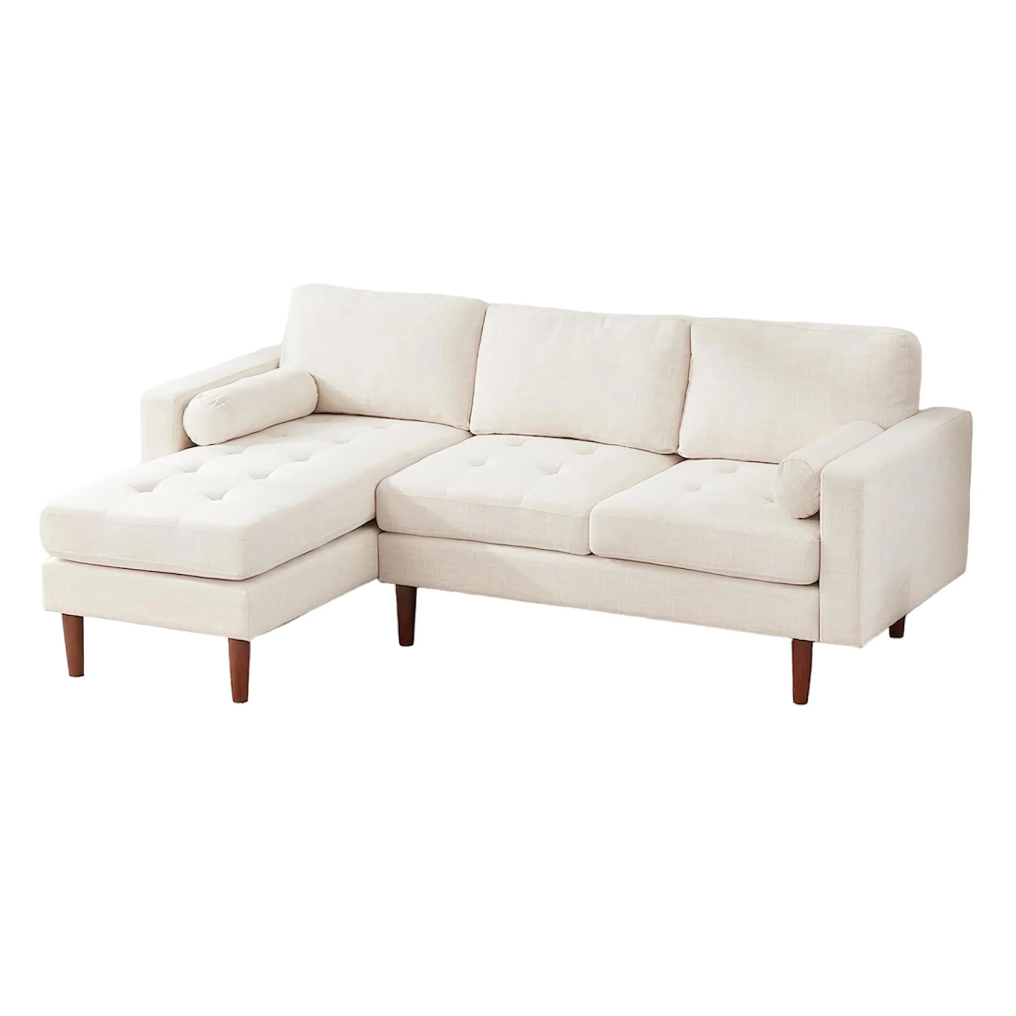 Modular Sectional Sofa, 80 inch L Shape Sofa, Modern 3 Seater Sofa with Wooden Legs for Home, Liv... | Walmart (CA)