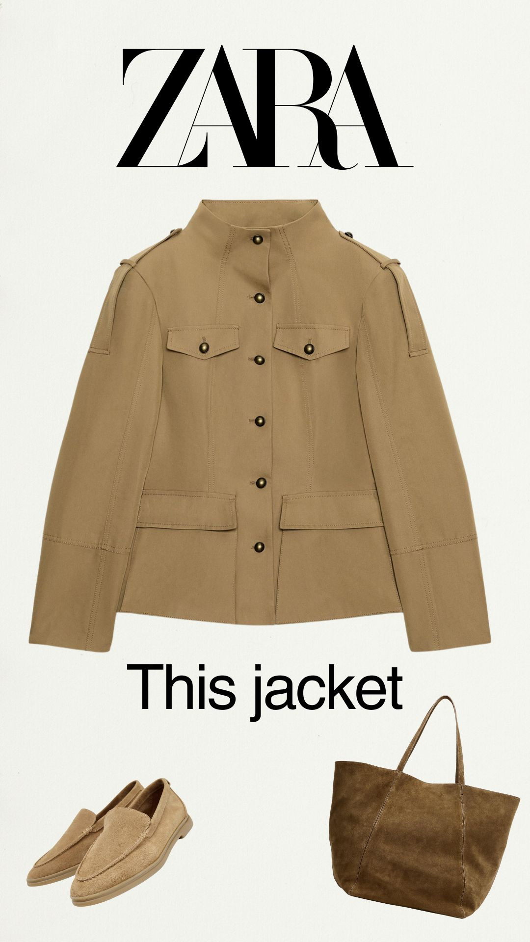 Love this jacket by ZARA 🤍 

 #LTKFashionMonth #LTKstyletip #LTKautumn