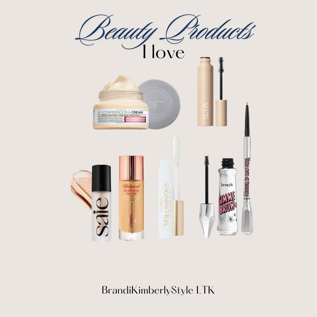 Here are mHere are my favorite beauty products I use in my 40s 

#LTKSeasonal #LTKOver40 #LTKBeauty