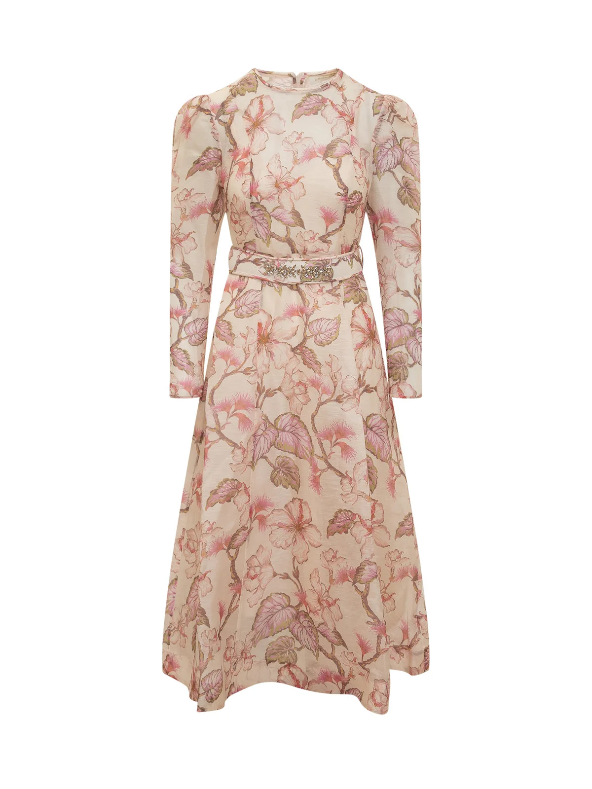Zimmermann Matchmaker Floral Printed Midi Dress | Cettire Global