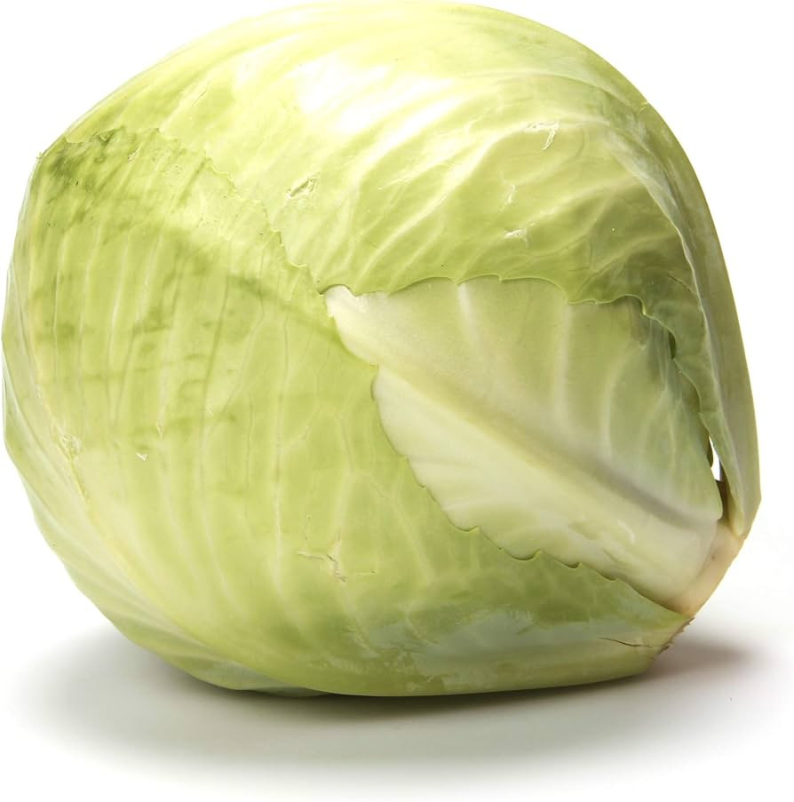 Green Cabbage, 1 Each | Amazon (US)