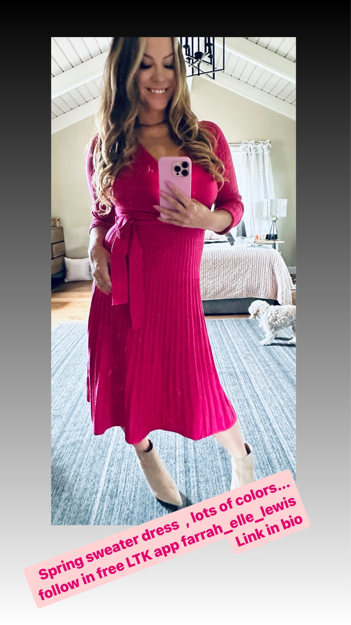 Sweater dress in lots of colors! 

#LTKparties #LTKbeauty #LTKSeasonal