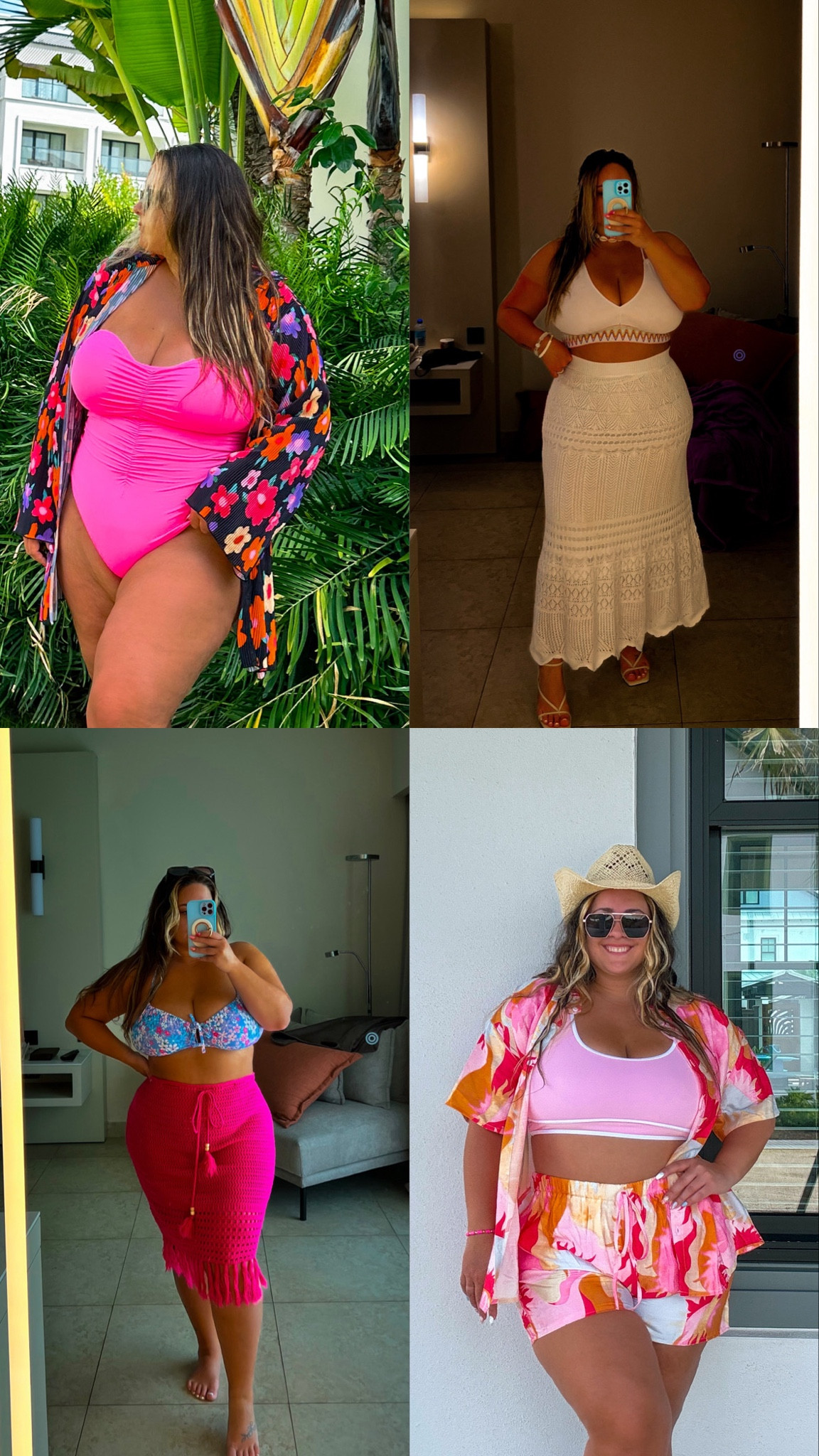 Affordable vacation outfits on a size 14-16 

Check out my vacation collection for more inspo and sizing details on each of these looks! 💕 

#LTKSwim #LTKStyleTip #LTKMidsize