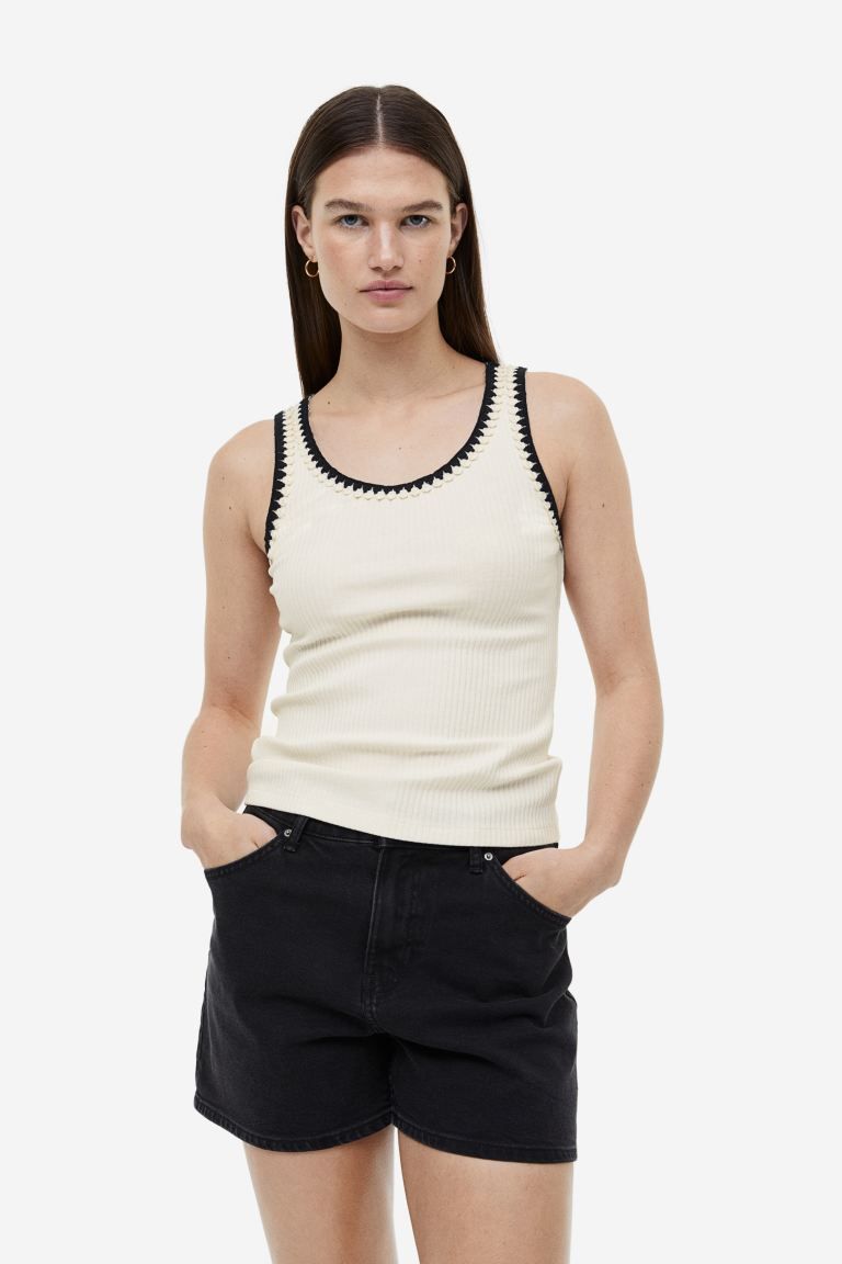 Ribbed Tank Top | H&M (US + CA)