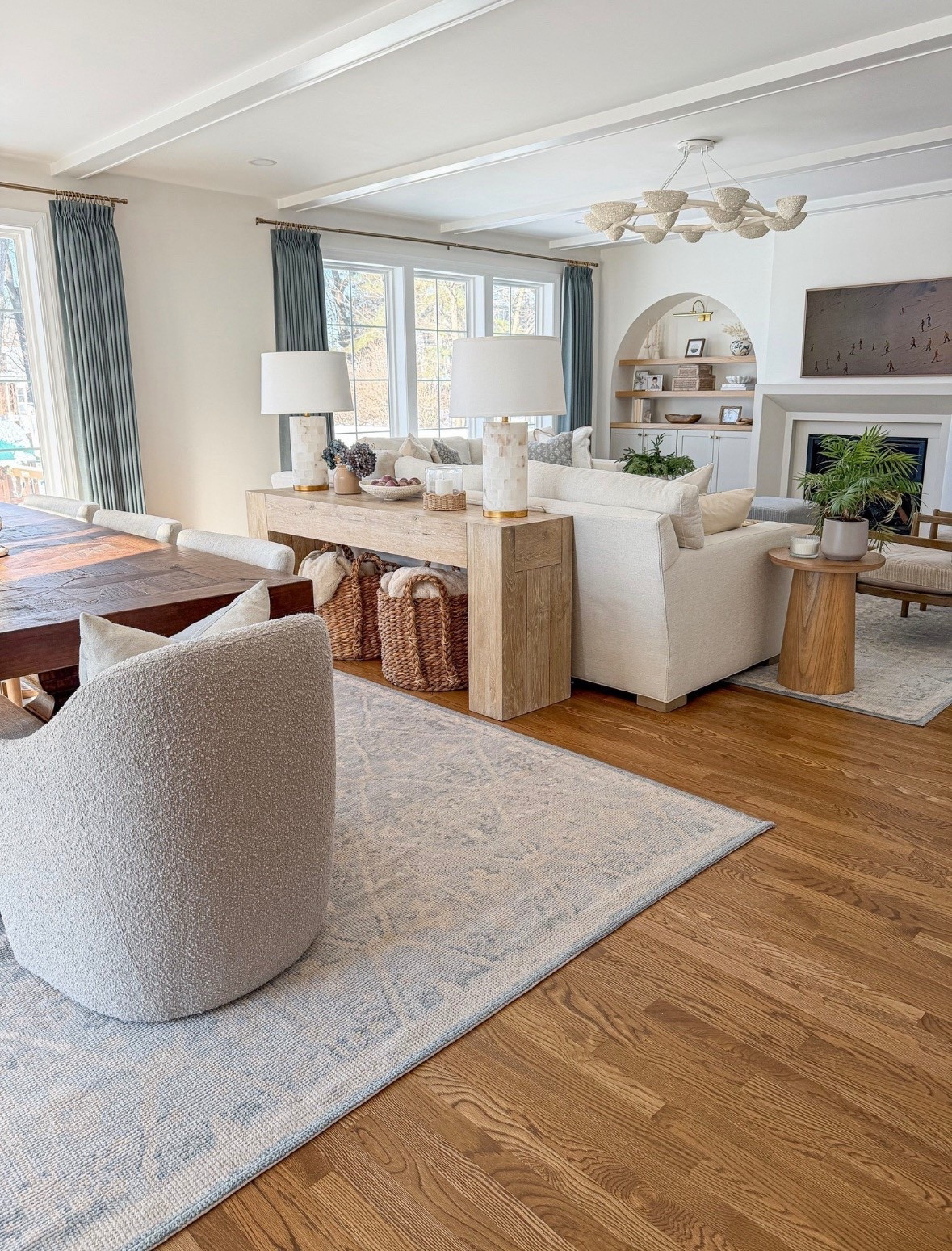 One of my favorite home views! Everything ties together perfectly, especially with these curtains!

#LTKHome