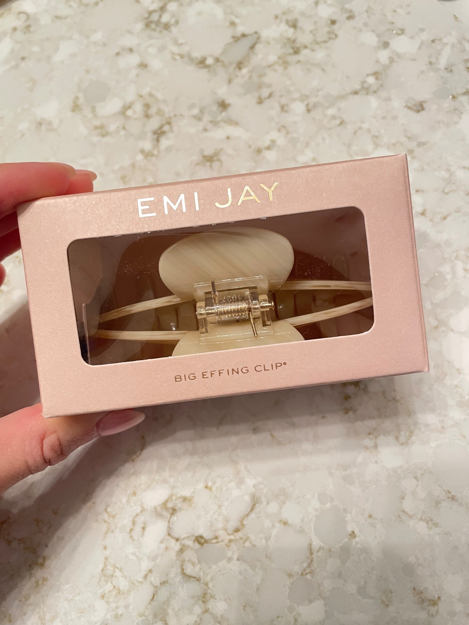 Can confirm that the big effing clip is the best effing clip #emijay #emijayclawclip #bigeffingclip #clawclip #hairmusthaves #hairessentials 

#LTKgrwm #LTKselfcare #LTKBeauty