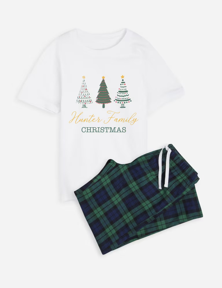 Personalised Tree Trio Boys Pyjamas (5-12 Yrs) | Marks & Spencer (UK)