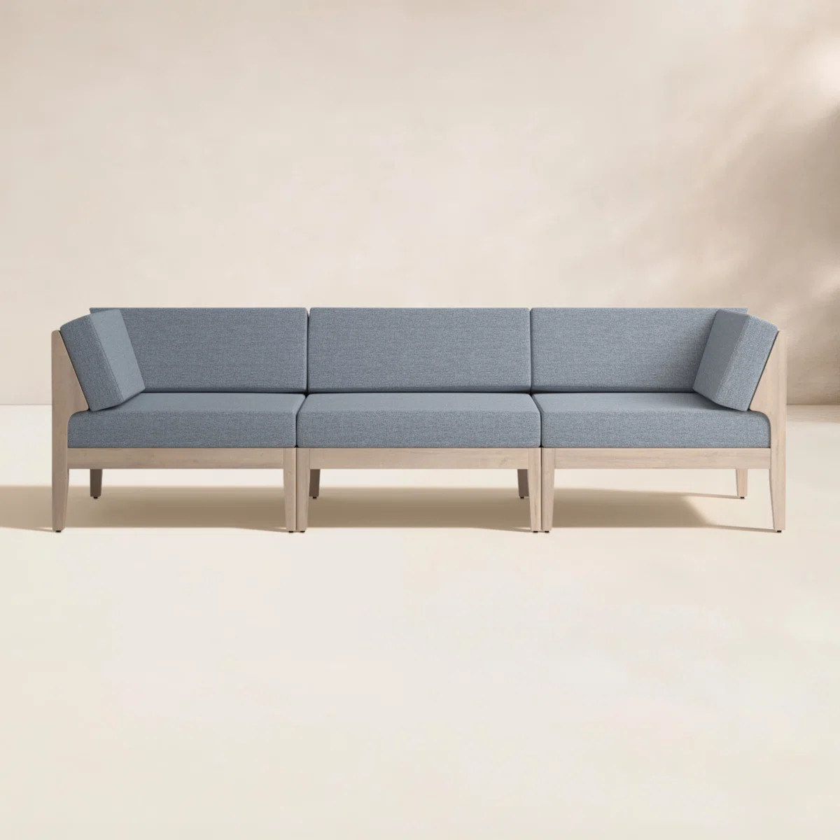 Deloris 91'' Acacia Outdoor Sofa | Wayfair North America
