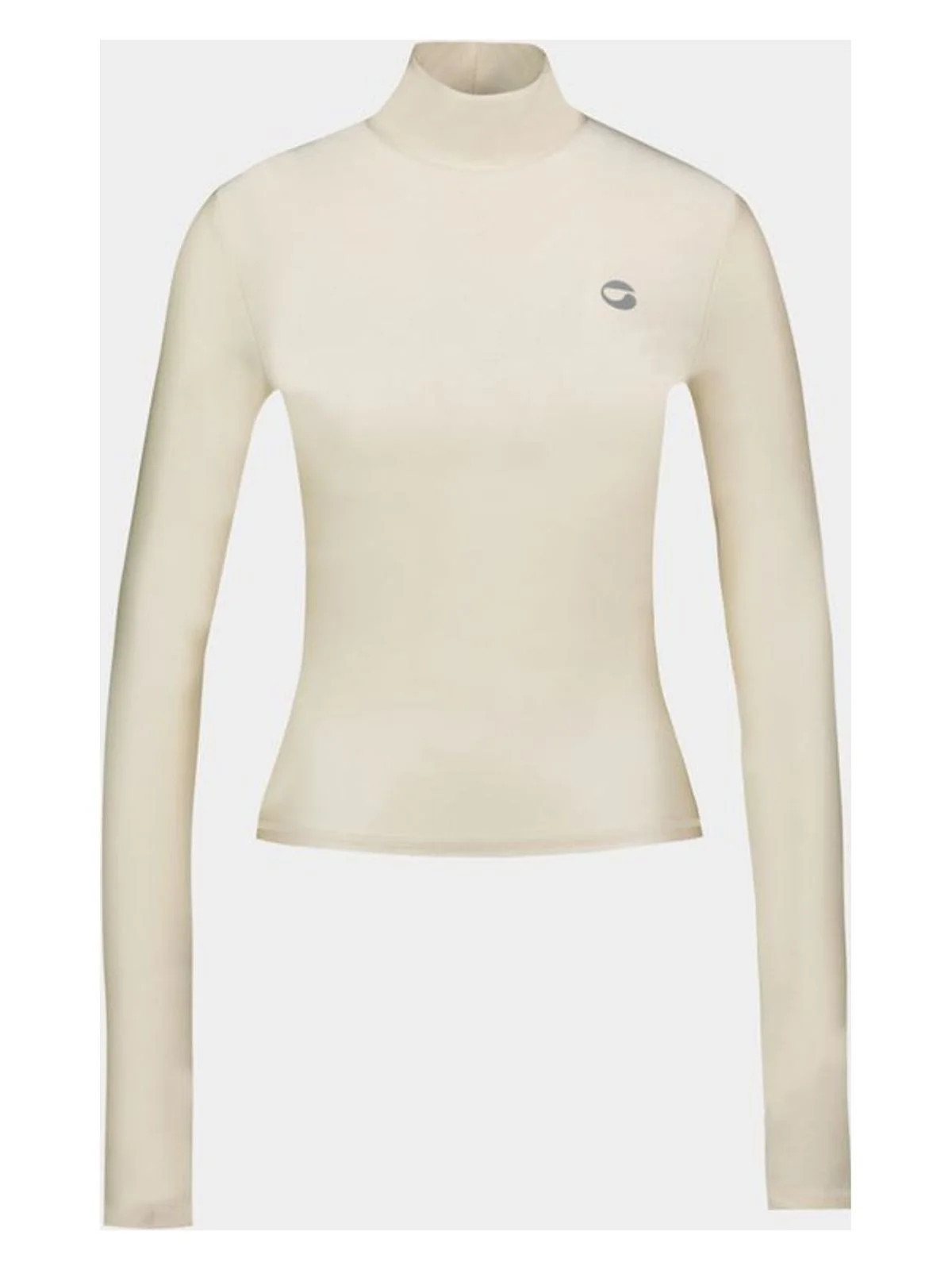 Coperni High Neck T Top in Beige | Size Medium | COPJS20545 | LOZURI