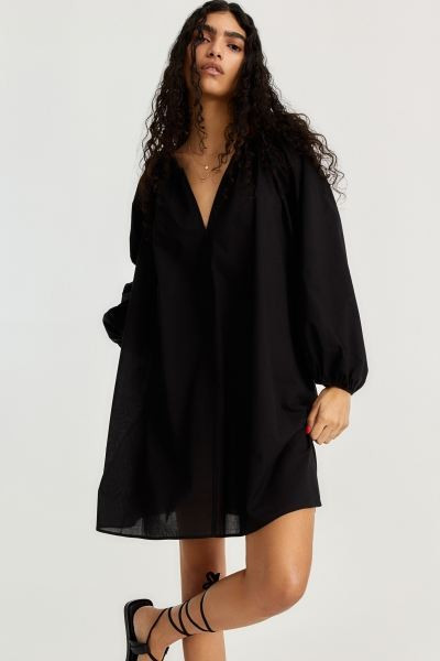 Cotton A-line Dress | H&M (US + CA)