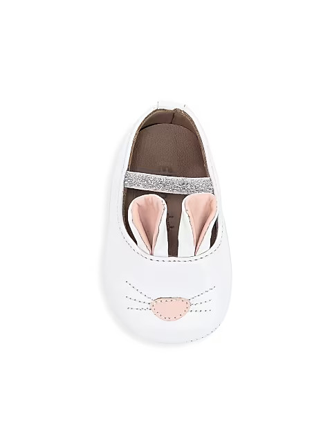 Baby Girl's Leather Bunny Slippers | Saks Fifth Avenue
