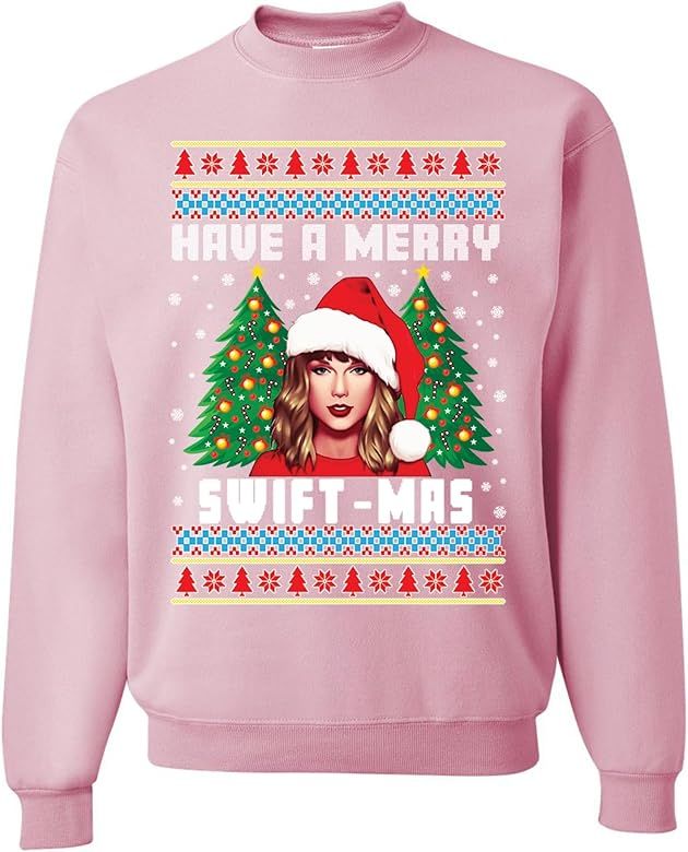 wild custom apparel Have A Merry Ugly Christmas Crewneck Sweatshirt | Amazon (US)