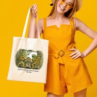 Frog & Toad Cotton Canvas Tote Bag, Cottagecore Bags, Vintage Classic Book Gifts, Shoulder Bag Gift For Librarian | Etsy (US)