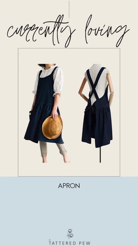 How adorable is this apron? I'm in love with the cross-back design and the beautiful baby doll hem! 

Baking apron, kitchen apparel, baby doll apron. 

#LTKfind #competition

#LTKFind #LTKunder50 #LTKstyletip