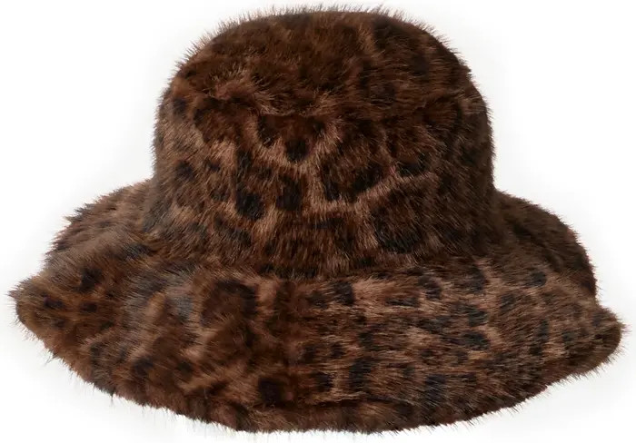 Oversize Faux Fur Bucket Hat | Nordstrom