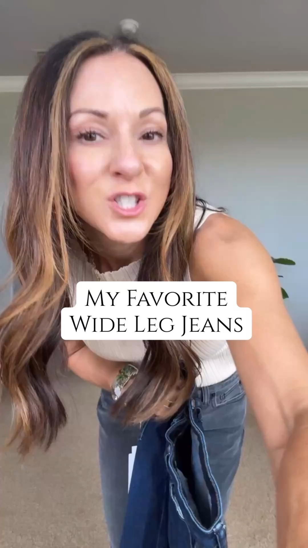 My favorite wide leg jeans in this gorgeous and on trend grade out color. Size 25 in the 28 inch length they come in four length options. Paired with this gorgeous linen blazer in the color flex size XS. 
Washable stretch silk V-neck Cami in ivory size XS
Cotton cashmere ribbed tank that I love size XS Heather oatmeal that you can see in another try on.
I linked some cute sneakers that I have my eye on from Quince, too!
@onequince 
#quincepartner


@shop.ltk
https://liketk.it/5Za2a

#LTKgrwm #LTKPetite #LTKOver40