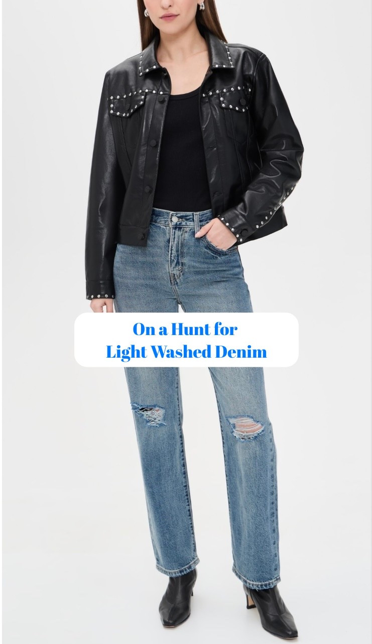 Join me as I Start a mission for light wash denim. I realized this weekend that my closet is FULL of medium, dark, and black denim. Its time for a change. 

Im starting with these classic levis 100% cotton easy dad jeans. 

Ill do a tryon when they all finally arrive. 


#LTKootd #LTKMidsize #LTKOver40