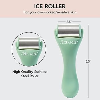 Kitsch Ice Roller for Face, Redness Reducing Skin Care Tools, Face Massager for Migraine Relief &... | Amazon (US)