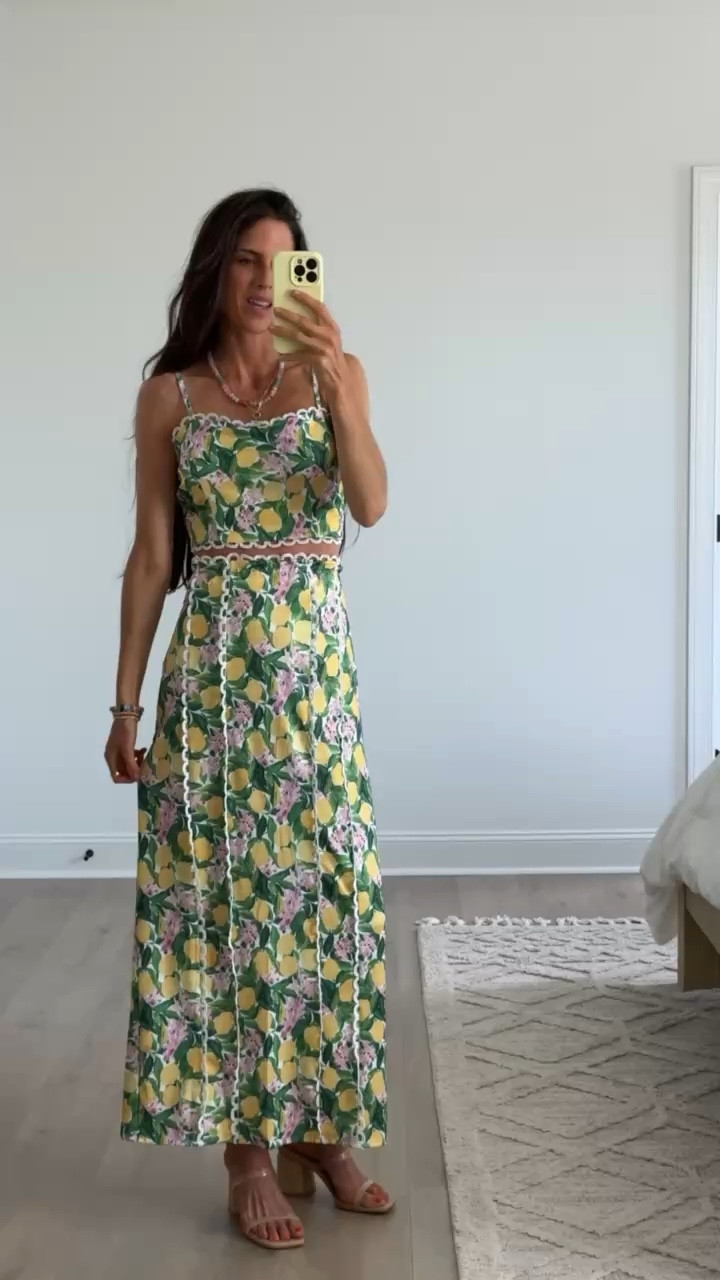 If you love a fun summer dress, this one is so good. Lightweight, flattering, and makes your whole outfit feel done in one step.

#LTKSeasonal #LTKootd #LTKTravel