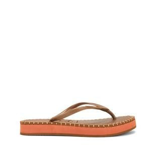 NEW HAVAIANAS women's slim flatform loop sandals in rust | Poshmark