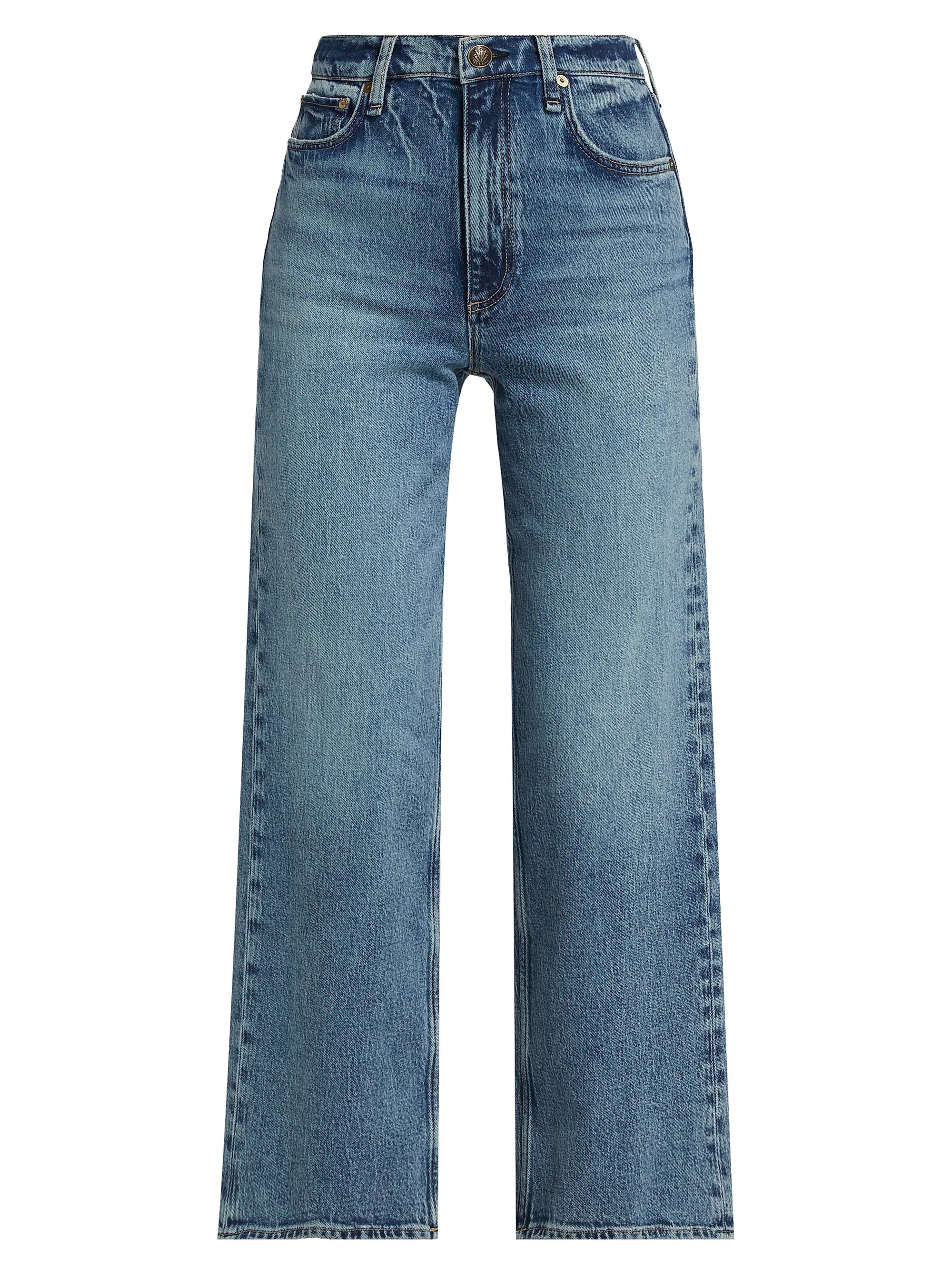 Shea High-Rise Straight-Fit Jeans | Saks Fifth Avenue