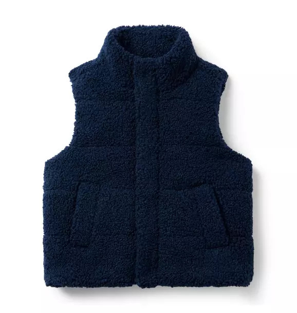 The Boucle Puffer Vest | Janie and Jack