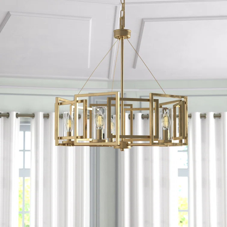 Carmona 5 - Light Unique Drum Chandelier | Wayfair North America