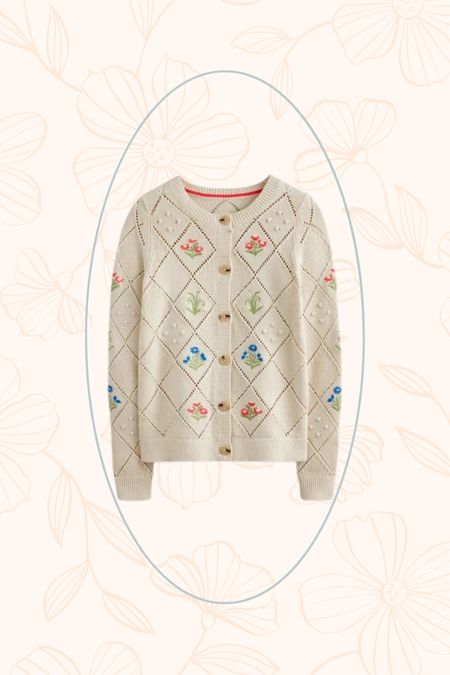 On sale from boden 
Great spring lightweight sweater 

#LTKSeasonal #LTKsalealert #LTKstyletip